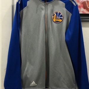 Used ADIDAS GOLDEN STATE WARRIORS JACKET size M